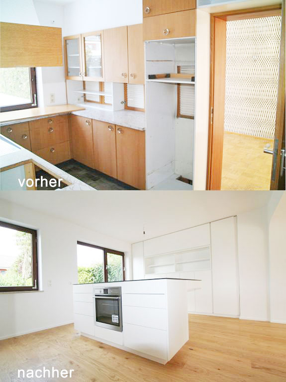 Umbau einer Doppelhaushälfte in Hochzoll 2015 - hicker architekten Friedberg