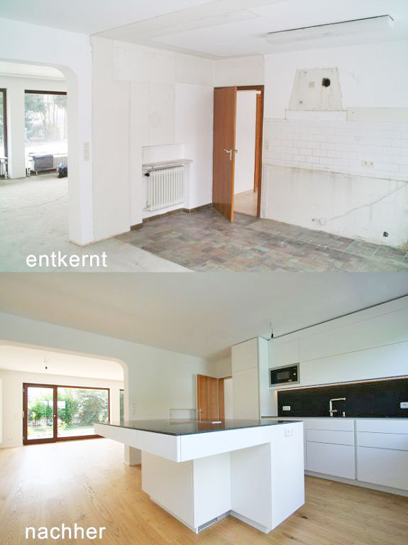 Umbau einer Doppelhaushälfte in Hochzoll 2015 - hicker architekten Friedberg