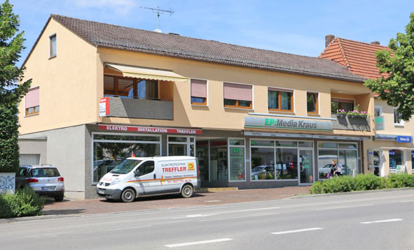 Umbau Elektro Treffler Friedberg 2016 - hicker architekten Friedberg