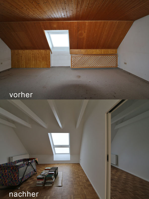 Umbau eines Reihenmittelhaus Bj. 1975 in Mering 2018 - hicker architekten Friedberg
