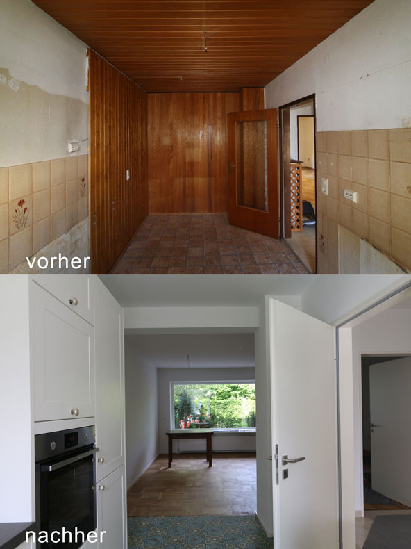 Umbau eines Reihenmittelhaus Bj. 1975 in Mering 2018 - hicker architekten Friedberg