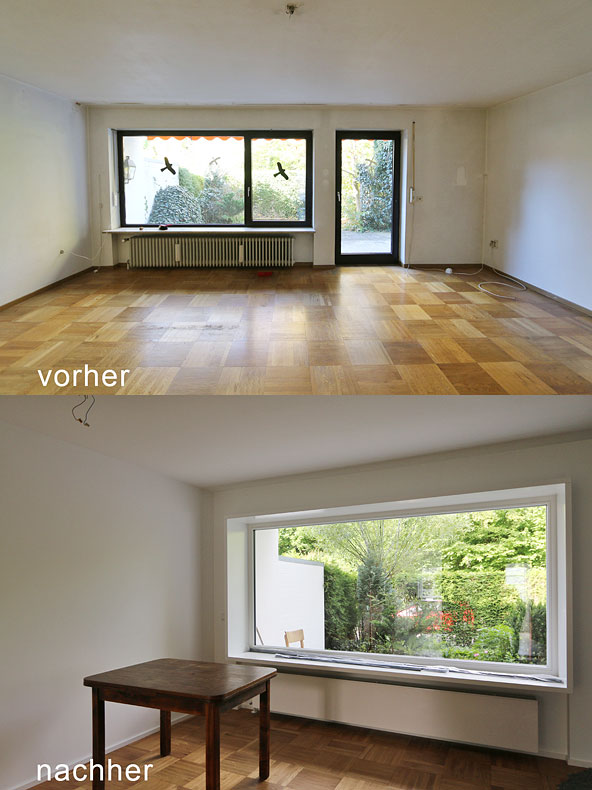 Umbau eines Reihenmittelhaus Bj. 1975 in Mering 2018 - hicker architekten Friedberg