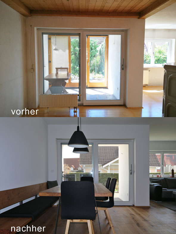 Umbau einer Doppelhaushälfte von 1992 in Friedberg / hicker architekten