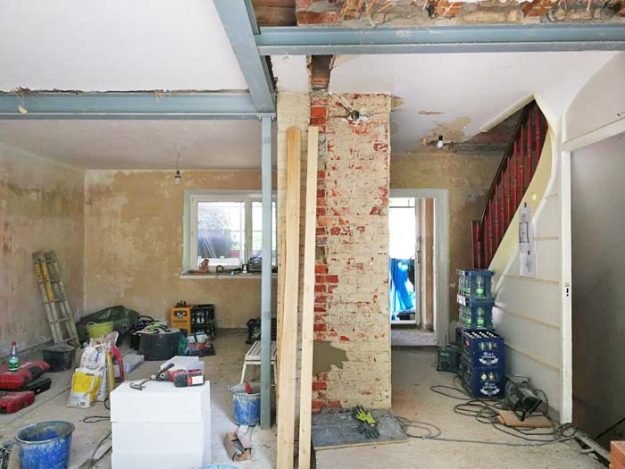 Umbau Reihenmittelhaus 2020 / Bestand - hicker architekten Friedberg