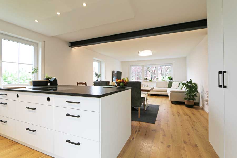 Umbau Zweifamilienhaus 2021 in Obergriesbach - hicker architekten