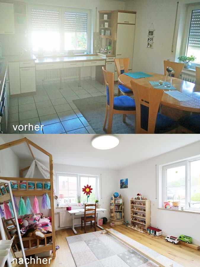 Umbau Zweifamilienhaus vorher/nachher - hicker architekten