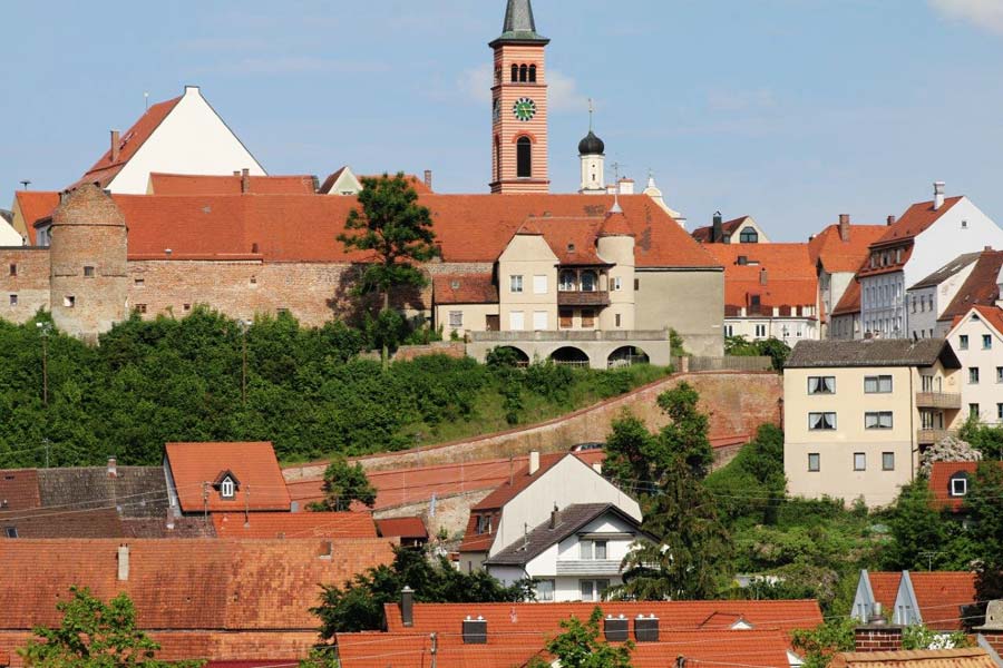 Komplettsanierung im Ensemblebereich der Stadtmauer Friedberg 2023