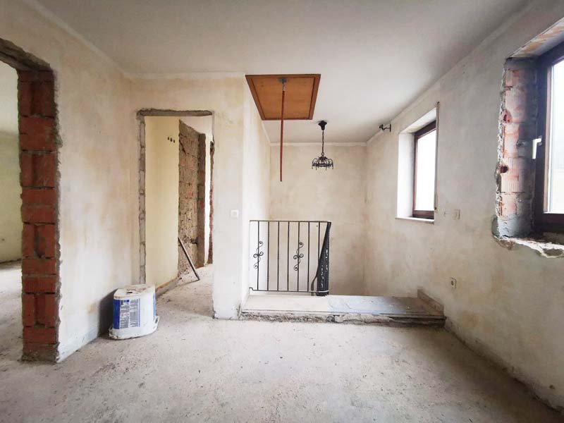 Komplettsanierung im Ensemblebereich der Stadtmauer Friedberg 2023 - Bauphase