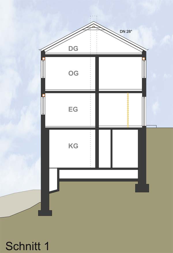 Komplettsanierung im Ensemblebereich der Stadtmauer Friedberg 2023 - Bauphase