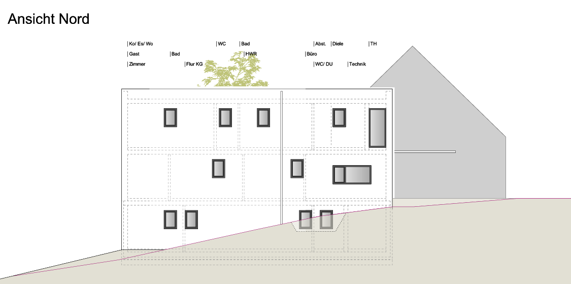 Anbau Zweifamilienhaus in Friedberg-Rederzhausen 2025 hicker architekten