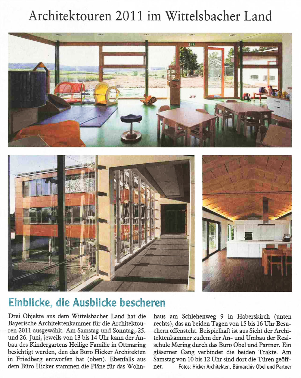 Hicker architekten Presse Edition Schwaben