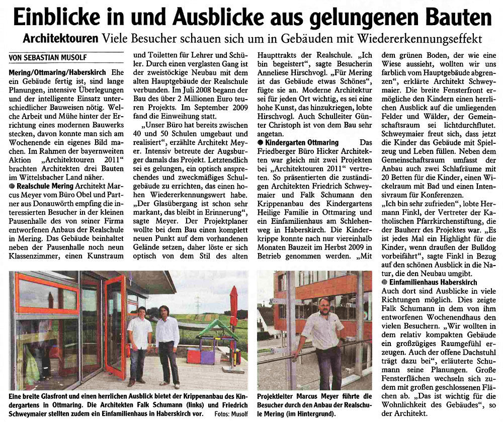 Hicker architekten Presse Edition Schwaben