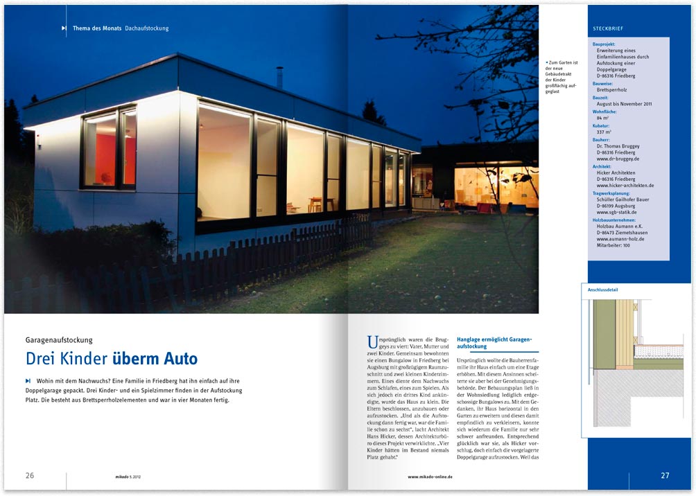 Hicker architekten Presse a3kultur 03/2012