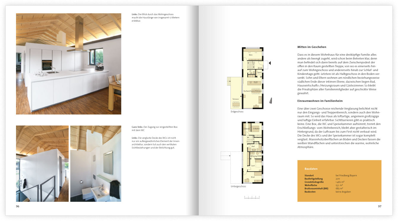 Hicker architekten Presse Buch 50 Häuser zum Wohlfühlen von Thomas Drexel 11/2013