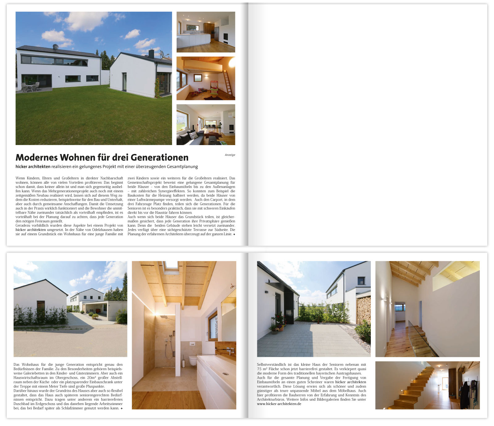 Hicker architekten Presse Zeitungsartikel 2016 myHeimat: Wohnen für 3 Generationen
