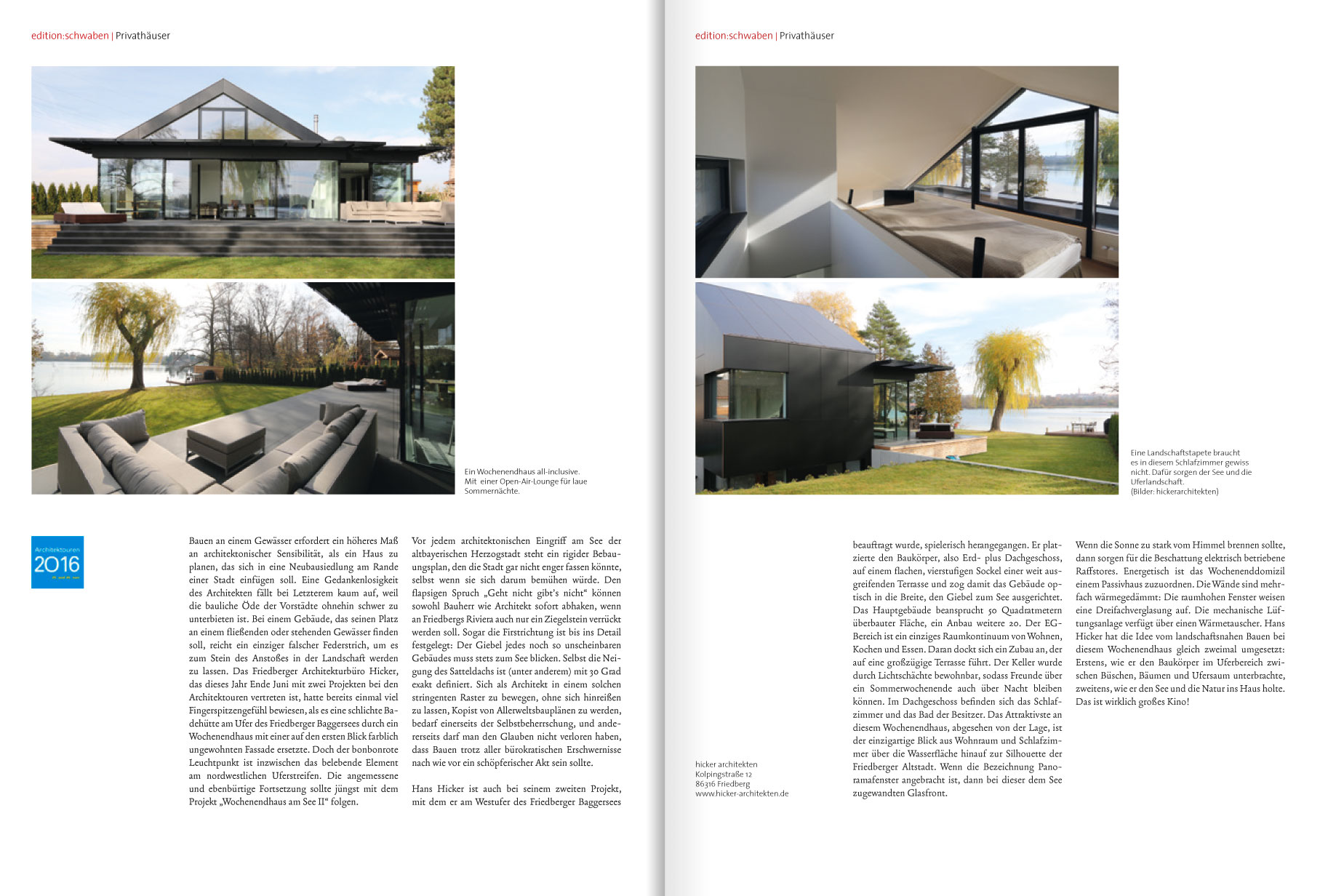 Hicker architekten Presse Zeitungsartikel 2016 myHeimat: Wohnen für 3 Generationen